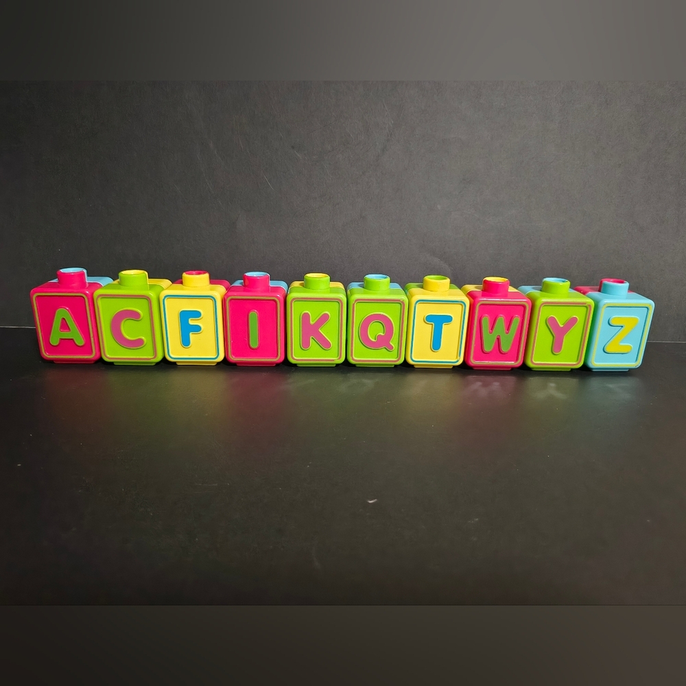 Vtech 10 Double Sided Alphabet Letters Block Replacement